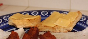 grlledbread2 The Calorie count in basic form.